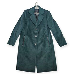 DKNY | Walker Coat | Women's | Large | Forest Green | Wool Blend